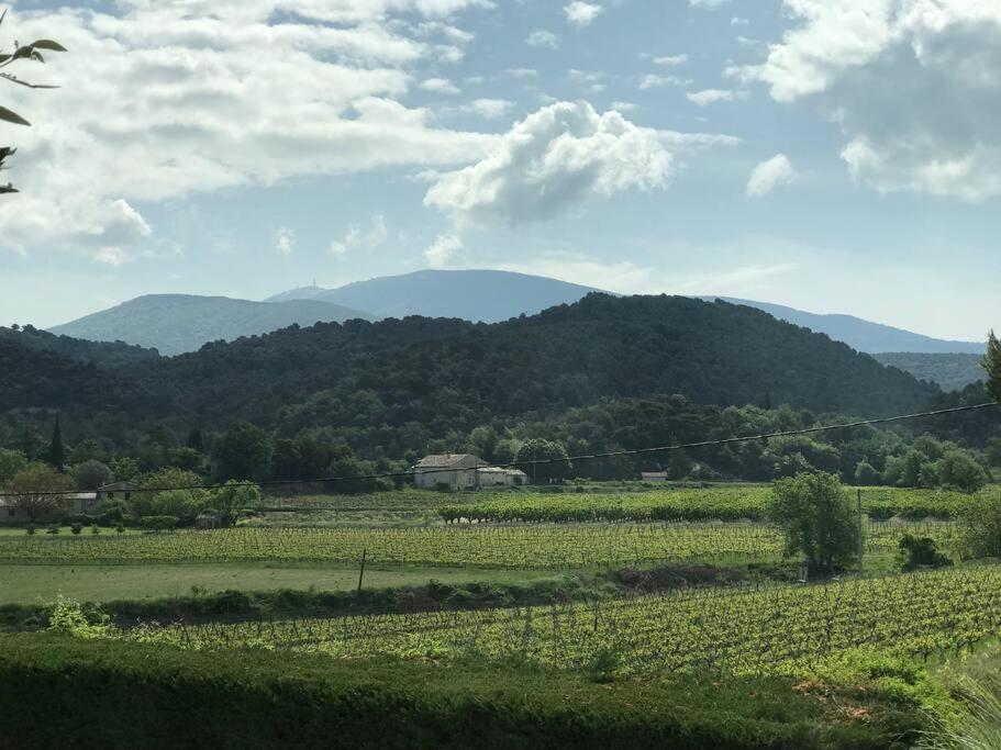 Gite La Licorne Villa Entrechaux Exteriör bild